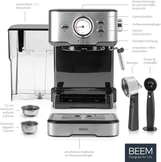 Klassieke Espressomachine - Zeefdrager