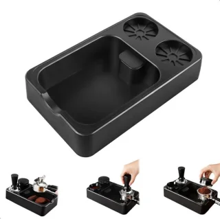 Knock Box Koffie koffiedikbak zwart