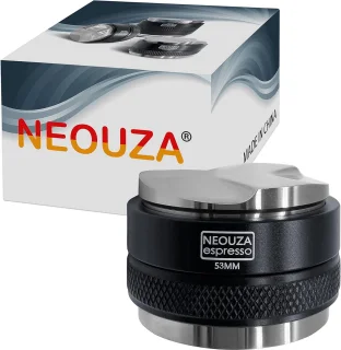 Koffie distribuerer en tamper 2-in-1 voor 54mm portafilter