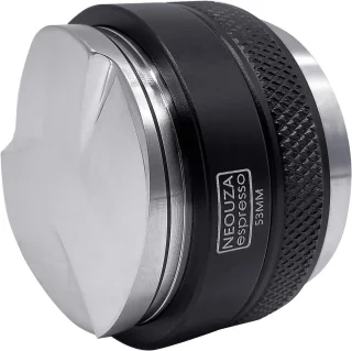 Koffie distribuerer en tamper 2-in-1 voor 54mm portafilter