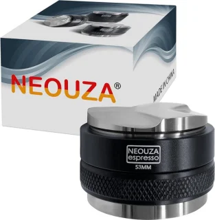 Koffie distribuerer en tamper 2-in-1 voor 54mm portafilter