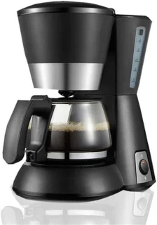 Koffie- en theemachine zwart