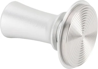Koffie Sabotage koffietamper 58 mm zilver