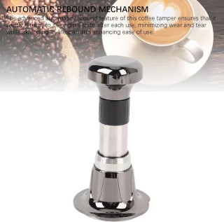 Koffie Sabotage tamper 51mm zilver