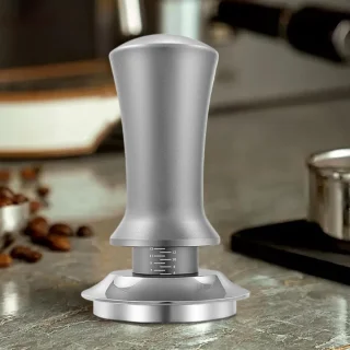 Koffie Sabotage tamper 53 mm zilver