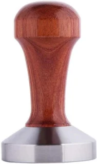 Koffie tamper 49-58 mm zilver