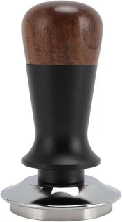Koffie tamper 51 mm walnoot