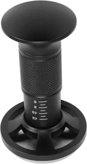 Koffie tamper 51 mm zilver
