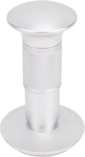 Koffie tamper 51 mm zilver