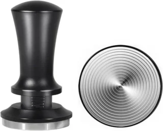 Koffie tamper - 51 mm - zilver