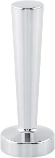 Koffie tamper 51mm basis zilver