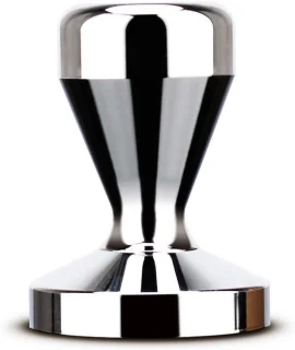 Koffie tamper 53 mm zilver