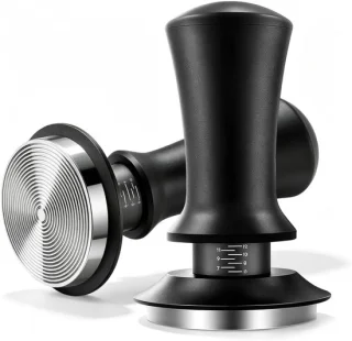 Koffie tamper - 58 mm - zwart