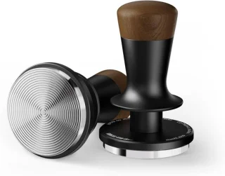 Koffie tamper 58.4 mm zwart