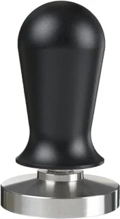 Koffie tamper 58.5 mm zilver