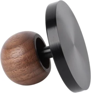Koffie tamper 58.5 mm zwart