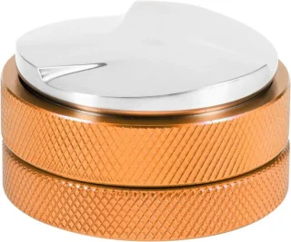 Koffie tamper en distributor 58 mm roségoud