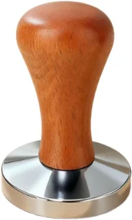 Koffie tamper Espresso Artefact 51 mm zilver