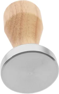 Koffie tamper espresso drukker zwart