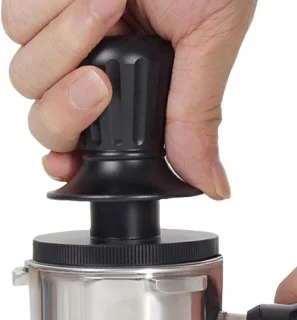 Koffie tamper espresso gereedschap 51 mm zilver