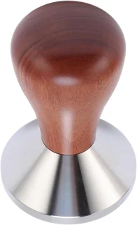 Koffie tamper - espresso pers - 51 mm - zilver