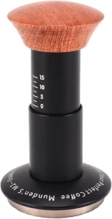 Koffie tamper - Espresso Sabotage - 58 mm - zilver hout