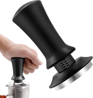 Koffie tamper Sabotage 53 mm zwart