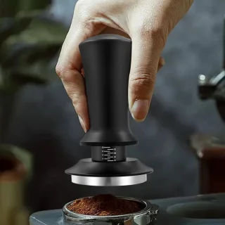 Koffie tamper Sabotage 53 mm zwart