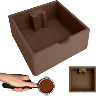 Koffiedikbak afvalemmer espresso, 1,5 liter, koffiekleurig