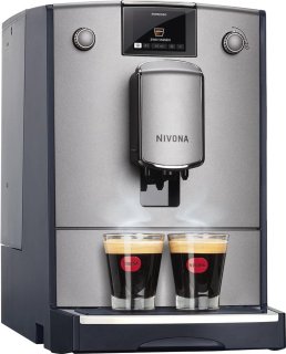 De Koffiemachine volautomatisch Titanium/Chroom in één oogopslag