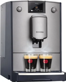 Koffiemachine volautomatisch Titanium/Chroom