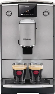 Koffiemachine volautomatisch Titanium/Chroom