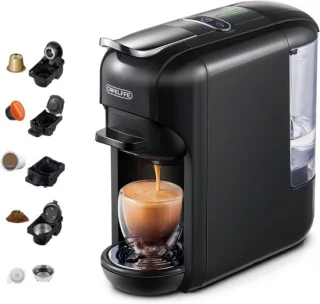 Koffiemachine zwart