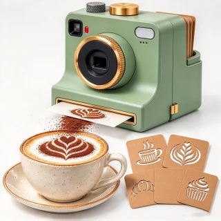 De Koffieprinter 3D latte art printer in één oogopslag