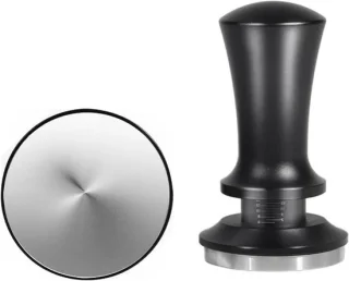 Koffiestamper 51 mm zilver