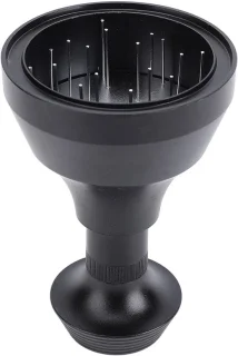 Koffiestampernaald 51mm zilver