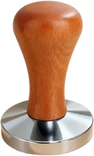 Koffietamper 51 mm zilver