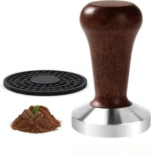 Koffietamper 51 mm zwart