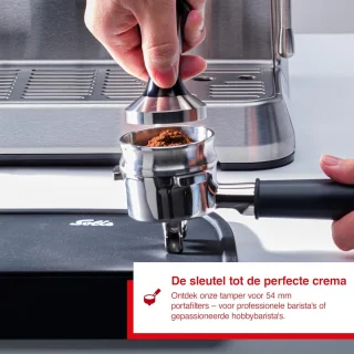 Koffietamper 54mm voor espressomachine