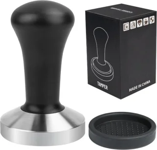 Koffietamper 58 mm zwart