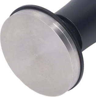 Koffietamper Espresso Sabotage 58mm plat zilver