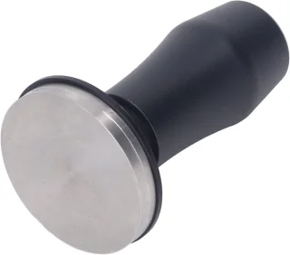 Koffietamper Espresso Sabotage 58mm plat zilver