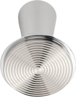 Koffietamper Koffie Sabotage 58 mm zilver
