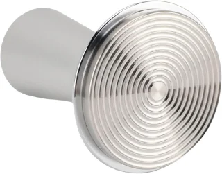 Koffietamper Koffie Sabotage 58 mm zilver