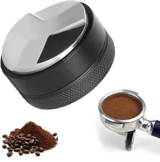Koffieverdeler 58 mm zilver