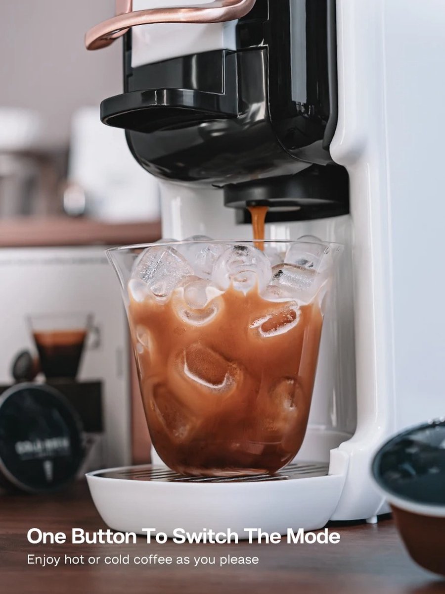 Koffiezetapparaat 5-in-1 met Melkopschuimer