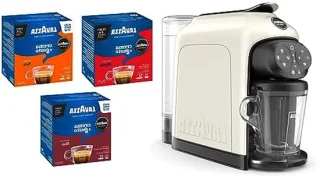 Koffiezetapparaat - espressomachine 1.1 liter witte room