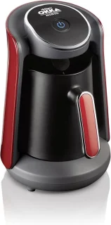 Koffiezetapparaat voor espresso en turkse koffie rood