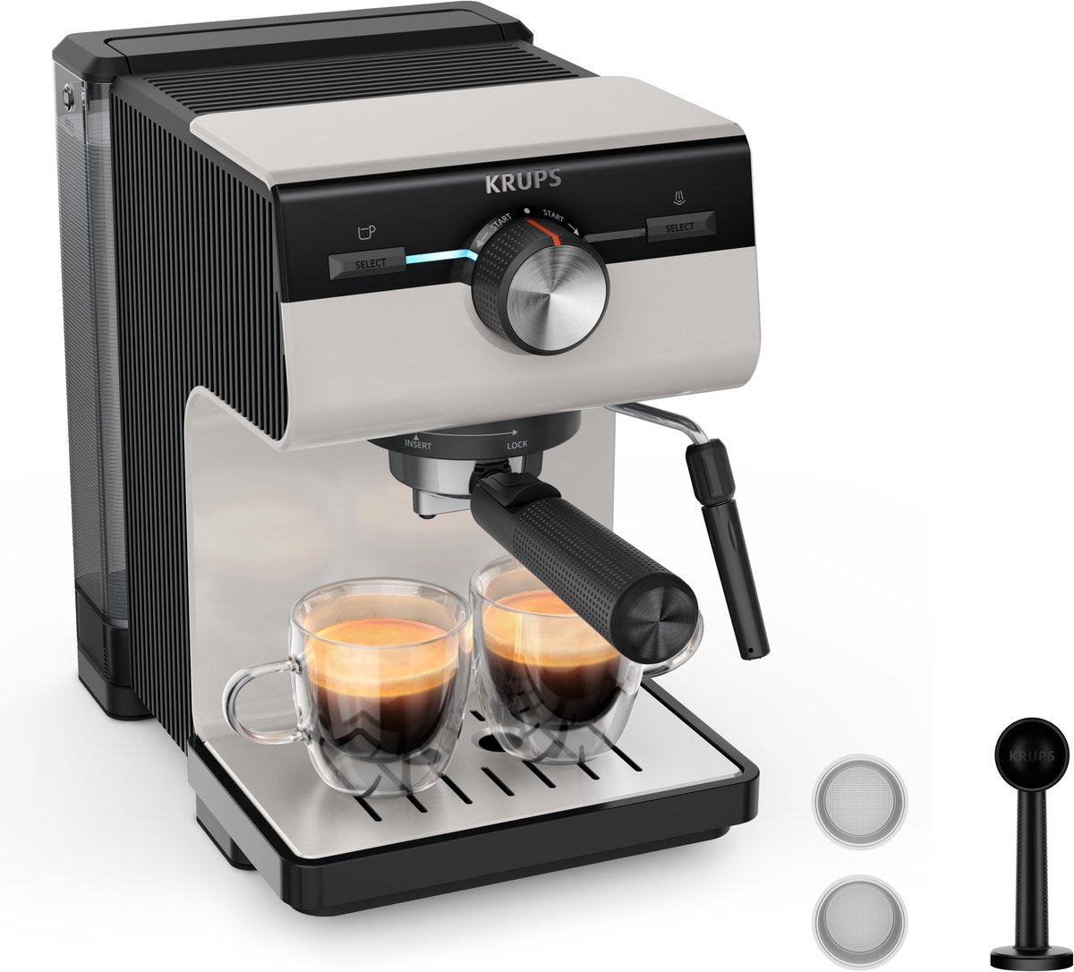 Wat vinden we goed aan de Krups Authentic C40 XP381B Pistonmachine