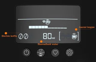 Krups EA8150 Volautomatische espressomachine Zwart